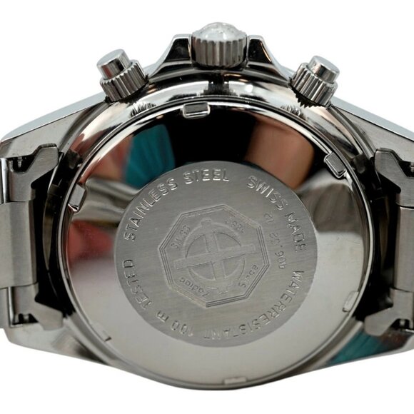 Zodiac 40mm Men's Red Dot Chronograph Valjoux 7750 Automatic Watch - Picture 5 of 8